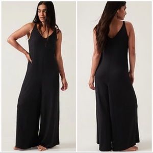 Athleta Wind Down Sleep V-Neck Romper